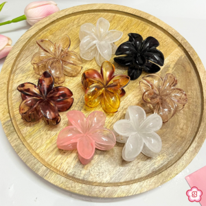 Pinterest Floral Hair Claws