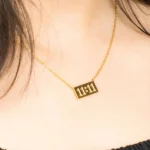 Angel Aligned 11:11 Anti-Tarnish Necklace