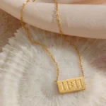 Angel Aligned 11:11 Anti-Tarnish Necklace