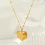 Heart Hug Anti Tarnish Pendant