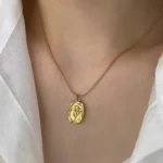 Rose Anti-Tarnish Pendant