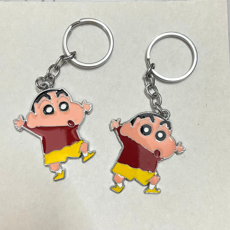 Shinchan Metallic Keychain
