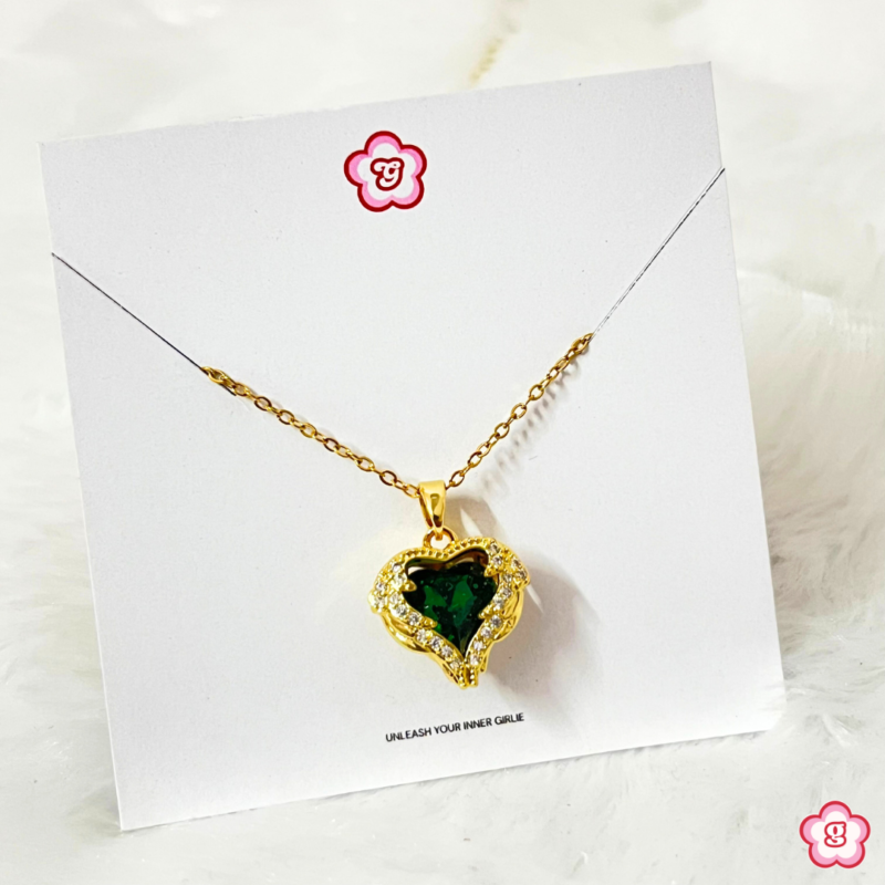 Siren's Envy Green Necklace