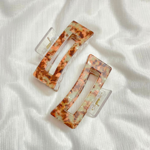 Korean Marbled Claw Clips