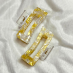 Golden Glaze Rectangle Korean Claw