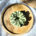 Pistachio Dream XL Satin Scrunchie