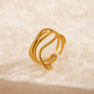 The Interweaving Anti Tarnish Ring