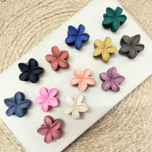 Mini Flower Hair Claw Set