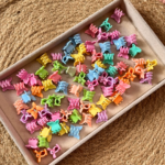 Multi-Color Tiny Claw Clips