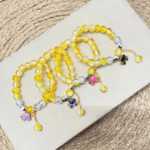 Sunny Sparkle Beaded Bracelet