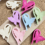 Premium Butterfly Hair Claws - Medium