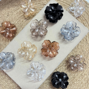 Crystal Bloom Medium Flower Claw