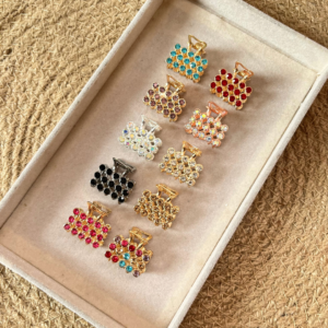 Sparkle Pop Rhinestone Mini Claws