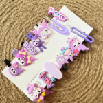 Kuromi Hair Clip Set