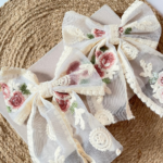 Vintage Bloom Korean Bows