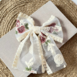 Vintage Bloom Korean Bows