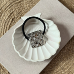 Molten Silver Statement Hair Tie