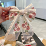 Vintage Bloom Korean Bows