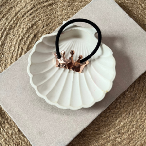 Rose Gold Crown Hair Tie
