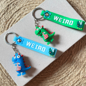 Dino Weird Strap Keychain