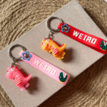 Dino Weird Strap Keychain