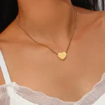 Gold-Plated Anti Tarnish 11:11 Heart Pendant