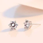 Classic Anti-Tarnish Solitaire Ear Studs
