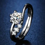 Elegant Anti-Tarnish AD Ring