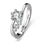 Elegant Anti-Tarnish AD Ring