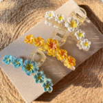 Hibiscus Bloom Hair Claw