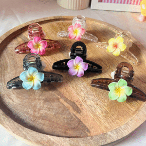 Tropical Blossom Medium Floral Claw