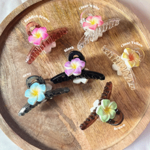 Tropical Blossom Medium Floral Claw