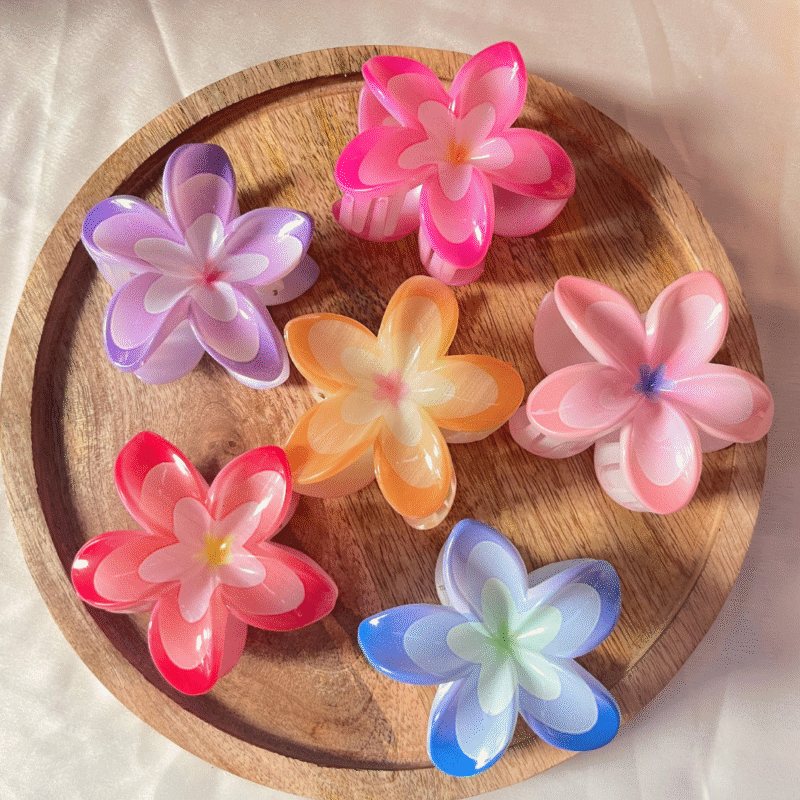 Bloomie Medium Floral Claw