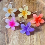 20 Blossom Medium Floral Claw Clips
