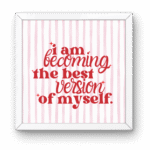 Pinterest Self Confident Frame