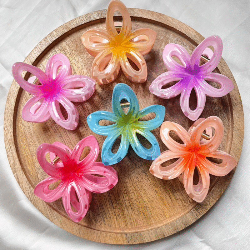Gradient Flower Claws