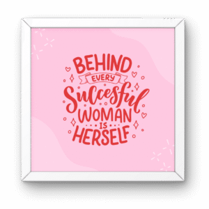 Pinterest Pink Feminist Frame