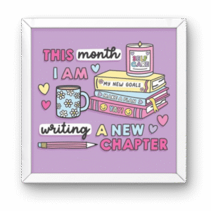 New Chapter Purple Goals Frame