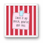 Bold Girl Boss Edition Quote Frame