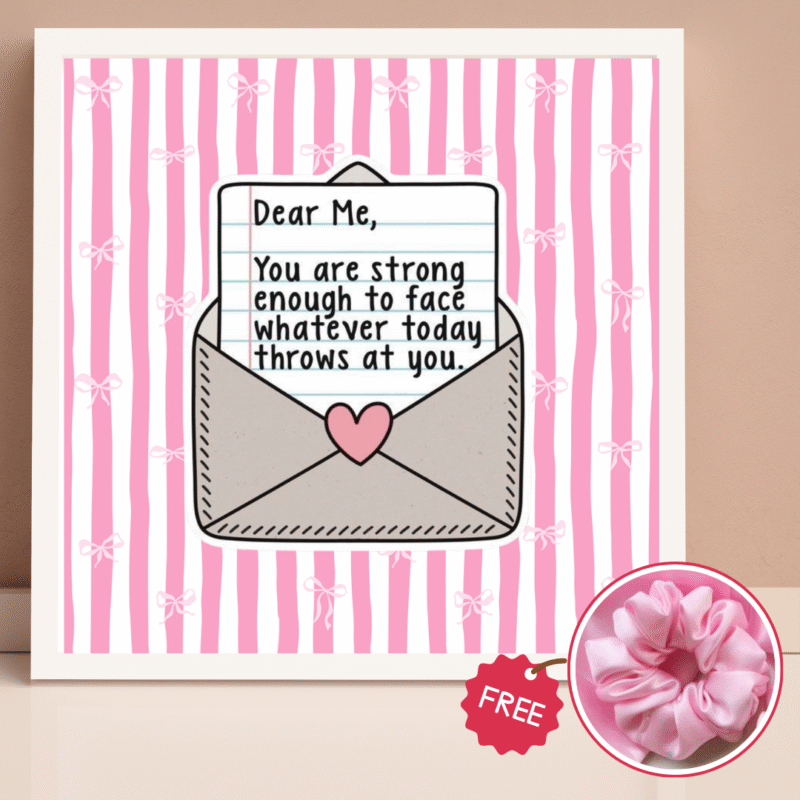 You’ve Got This Pink Bow Frame 5x5"