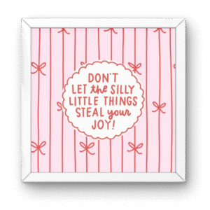 Pinterest Pink Bow Wall Art Frame