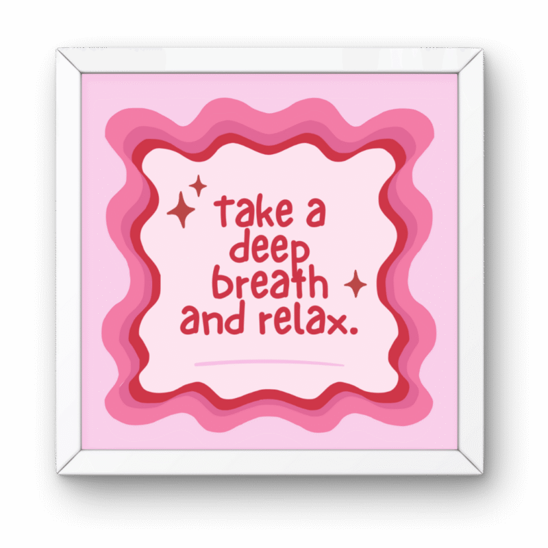 Funny Motivational Wall Art Frame