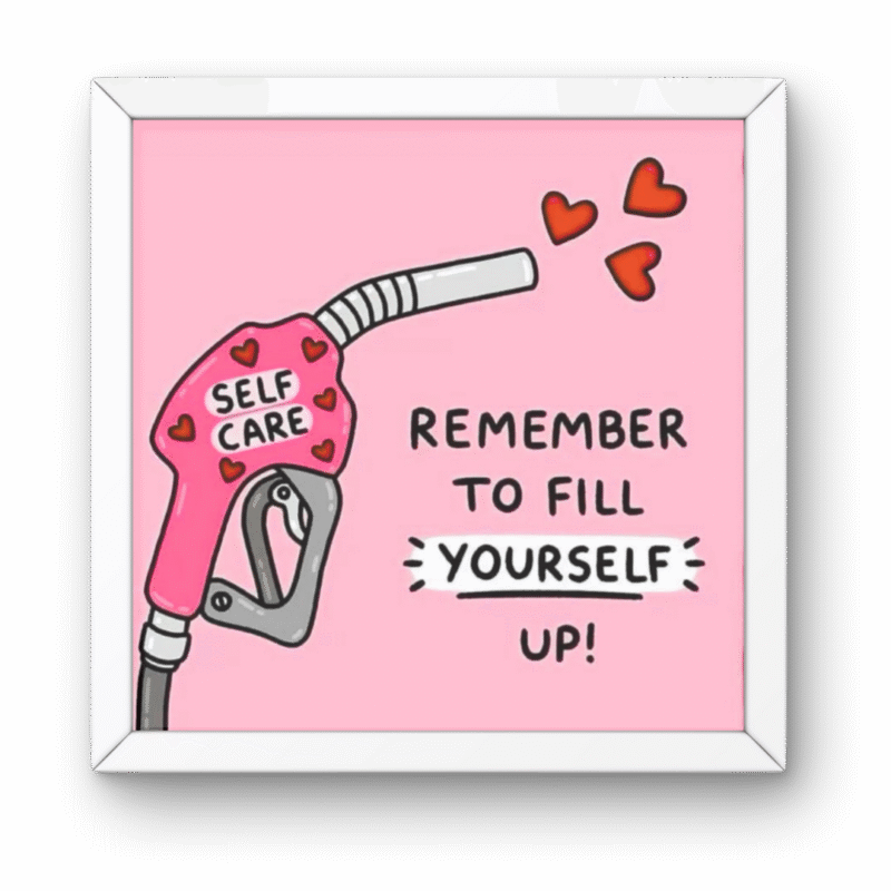 Pinterest Self Care Frame