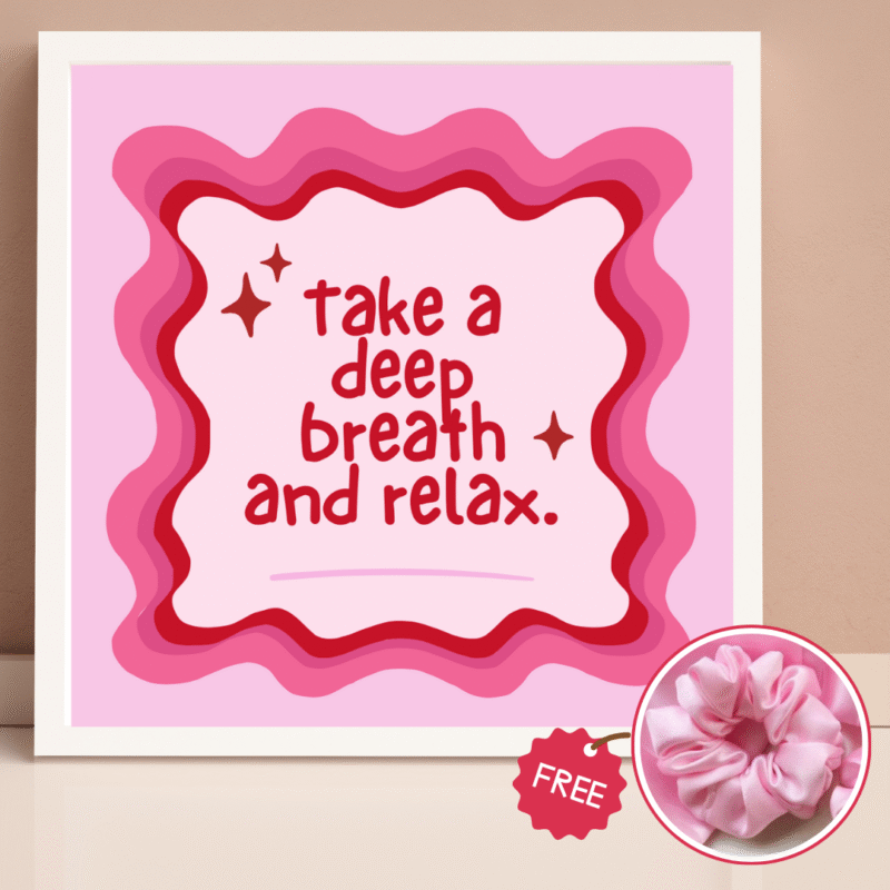 Take a Deep Breath Pinterest Frame