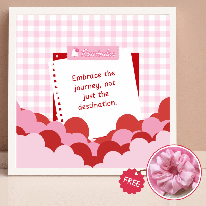 Embrace the Journey Pinterest Frame
