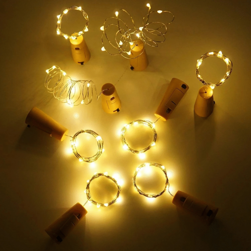 Cork Fairy Lights