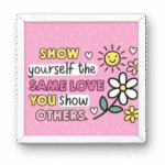 Pinterest Cute Self-Love Frame