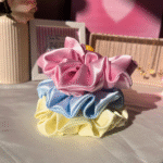 Pastel Paradise – XL Satin Scrunchie Set