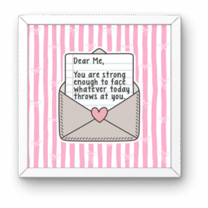 You’ve Got This Pink Bow Frame