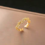 Celeste Butterfly Ring Anti Tarnish Gold Plated Celeste Butterfly Ring Anti Tarnish Gold Plated